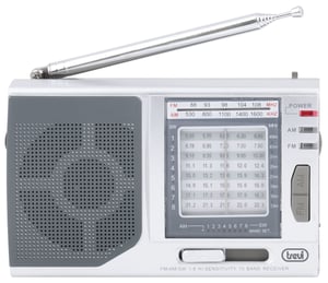 Trevi MB 728 Tragbares Analoggerät in Silber