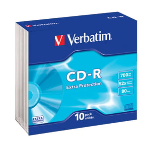 Verbatim CD-R Extra Protection 700 MB 52x 10 szt.