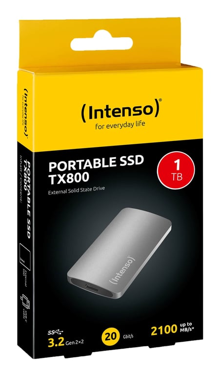 фото SSD накопитель Intenso TX800 1 TB Anthracite (3828460) 3