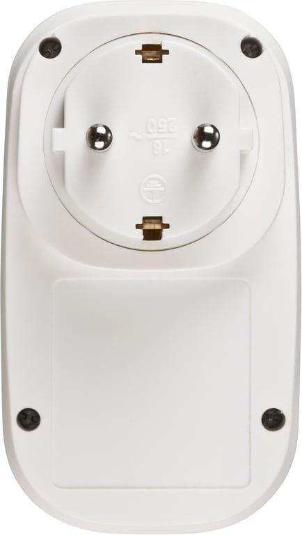 Brennenstuhl 1508210010 adapter wtyczek zasilających Typu F Biały