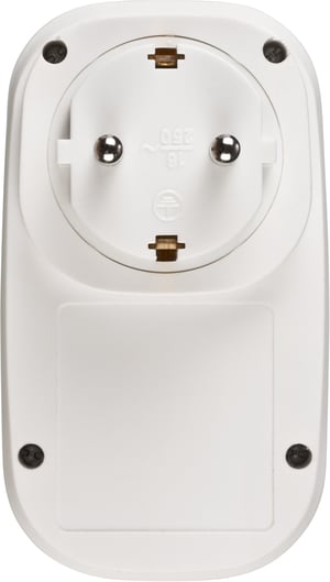 Brennenstuhl 1508210010 adapter wtyczek zasilających Typu F Biały