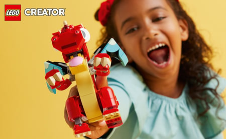LEGO Creator Czerwony smok