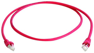Telegärtner MP8 FS 600 LSZH-1,0 red kabel sieciowy Czerwony 1 m