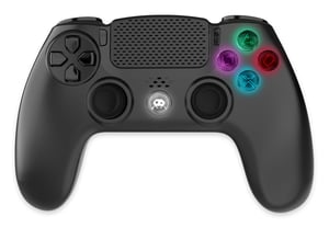 Freaks and Geeks 140142n Czarny Bluetooth Gamepad PlayStation 4
