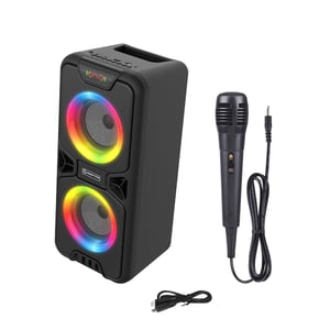 Manta SPK816 głośnik przenośny / imprezowy Głośnik mono przenośny Czarny 30 W