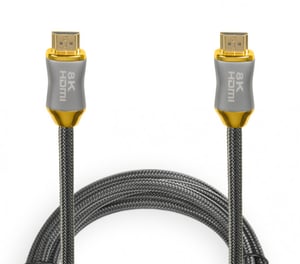 iBox HD08 HDMI-kabel 2 m HDMI typ A (standard) silver