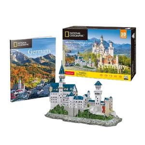 CubicFun Neuschwanstein Castle Puzzle 3D 121 szt. Budynki