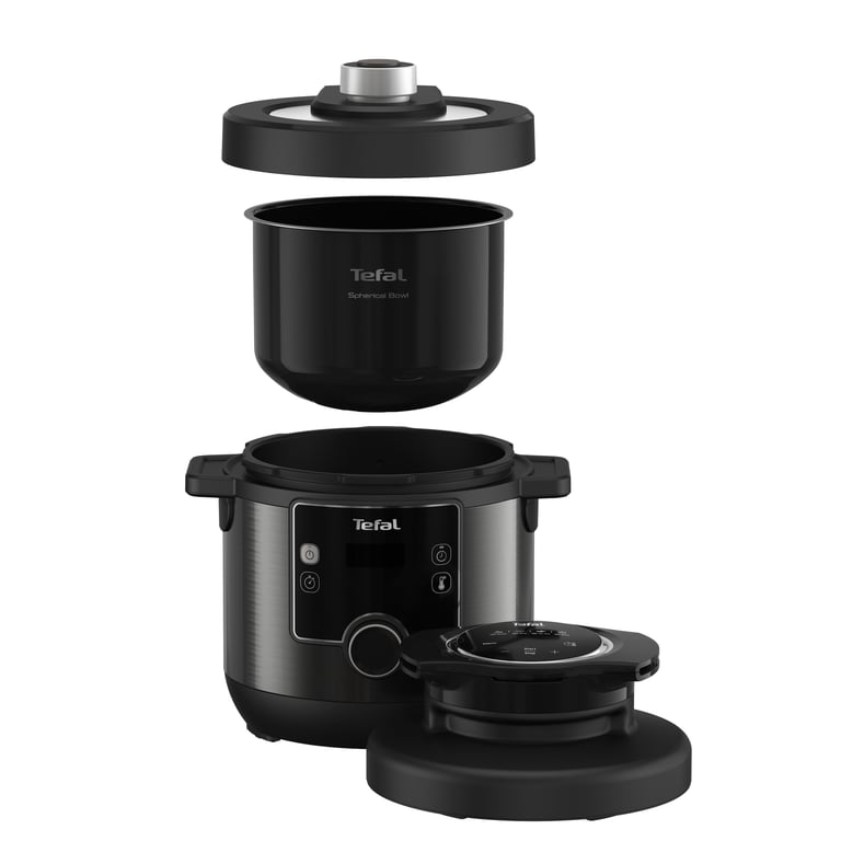 Tefal Turbo Cuisine & Fry CY7788 7,6 l Czarny 1200 W