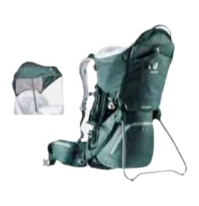 Deuter Kid Comfort Rucksack für Babytragen, Polyamid, grün