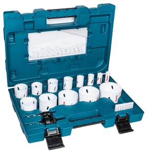 Makita D-63993 Bohrer für Bohrlöcher, Bohrerset, 16 Stück.