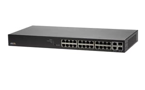 Axis 01192-002 przełącznik sieciowy Zarządzany Gigabit Ethernet (10/100/1000) Obsługa PoE Czarny