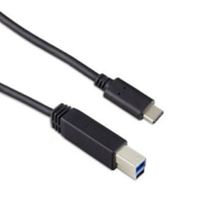 Targus ACC924EUX USB 3.2 Gen 2 (3.1 Gen 2) Cable, 1 m, USB-C to USB-B, Black