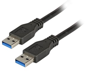 EFB Elektronik K5210SW.1 kabel USB USB 3.2 Gen 1 (3.1 Gen 1) 1 m USB A 5 Gbit/s Czarny