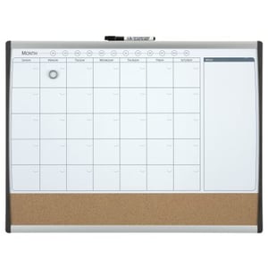 Rexel 1903813 Magnettafel und Zubehör 585 x 430 mm Schwarz, Braun, Grau, Silber