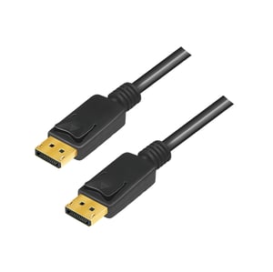 LogiLink CV0139 5 m DisplayPort Cable, Black