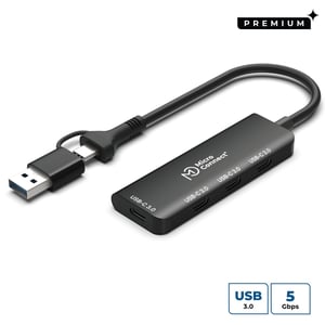 Microconnect UC0070-5G-USB-C-4IN1-C huby i koncentratory