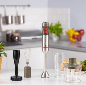 Zelmer ZHB4652 VARIO 0,5 l Blender immersyjny 1400 W Szary, Srebrny