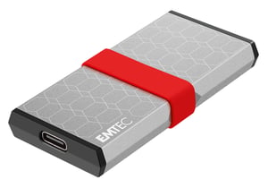 Emtec X205 Mini 512 GB USB Type-C USB 3.2 Gen 2x2 Silver