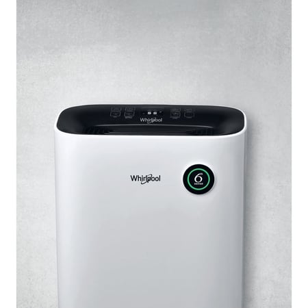 Whirlpool DE20W5252 6,5 l 44 dB 420 W Czarny, Biały