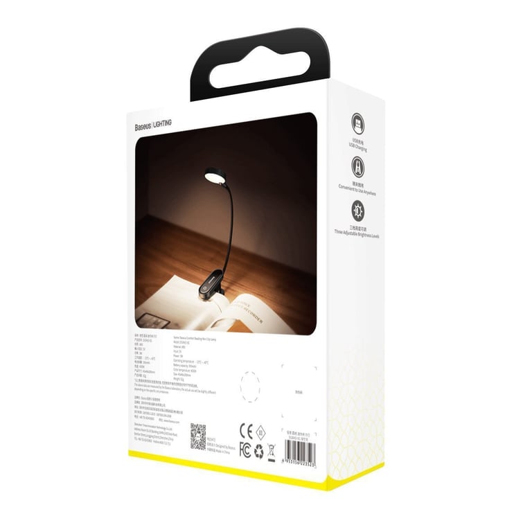 Baseus DGRAD-0G lampa stołowa Niewymienialne źródło światła LED Szary