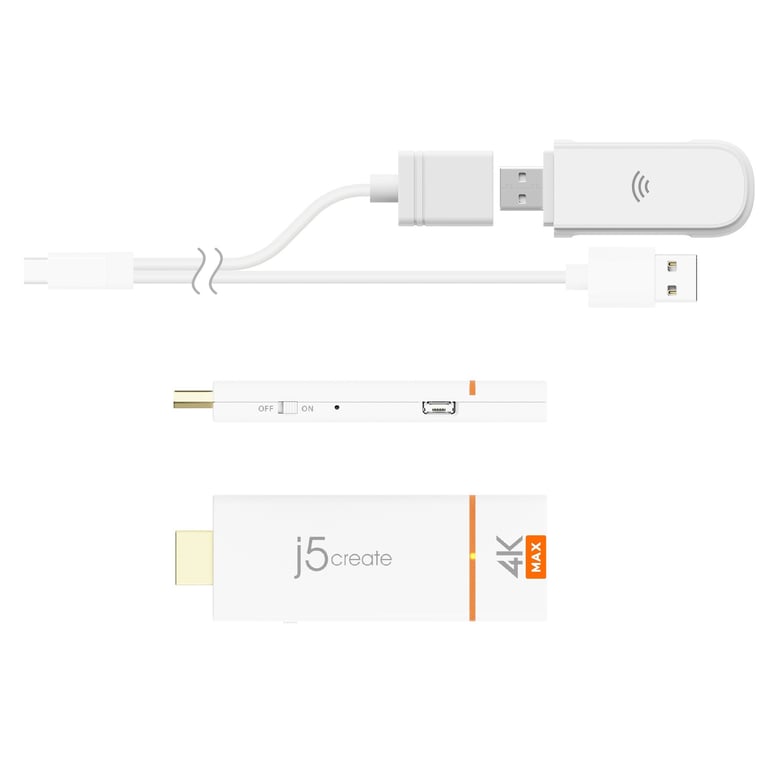j5create Adapter bezprzewodowego wyświetlacza ScreenCast 4K Max