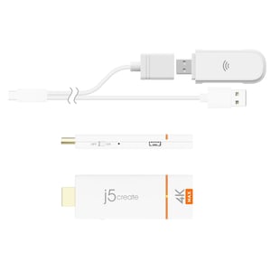 j5create Adapter bezprzewodowego wyświetlacza ScreenCast 4K Max
