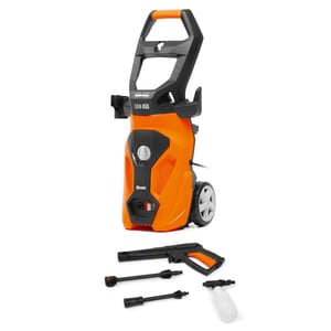 Daewoo DAW 450 tryckplatta Riktad elektrisk ström 420 l/h 1800 W Svart, Orange