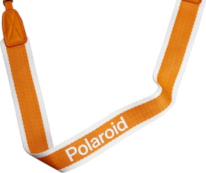 Polaroid 6053 Photo Printing Camera Ribbon, Cotton, Polyester, Orange
