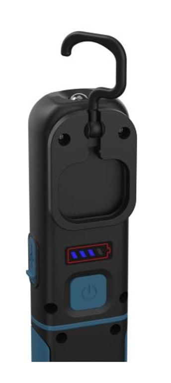 Ansmann WL350R Czarny, Niebieski LED