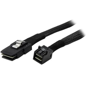StarTech SAS87431M SAS-kabel 1 m Svart