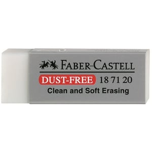 Faber-Castell Dust-Free Eraser, White, 1 pc.