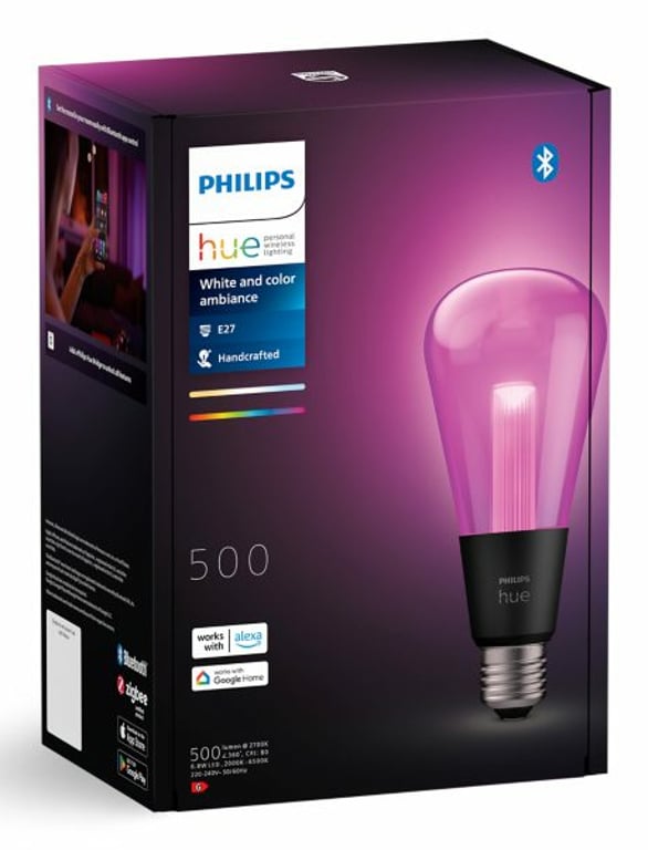 Philips 929003151501 inteligentne oświetlenie Inteligentne żarówki Bluetooth/Zigbee 6,8 W