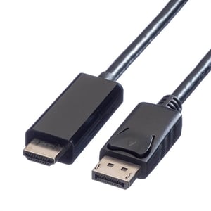 VALUE 11.99.5785 kabeladapter 1 m DisplayPort Svart