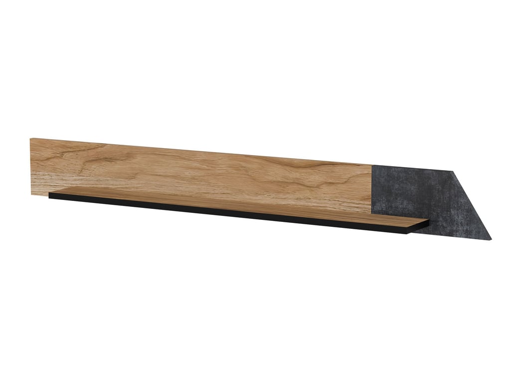 Cama Półka OVO 130x20xH15 dąb/beton
