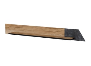 Cama Półka OVO 130x20xH15 dąb/beton