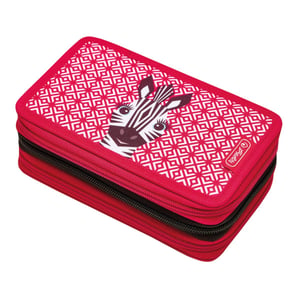 Herlitz 50038800 piórnik Miękki piórnik Poliester Czerwony
