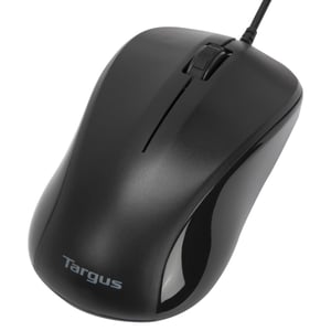 Targus AMU30EUZ Travel Mouse, Ambidextrous, USB Type-A, Optical, 1000 DPI