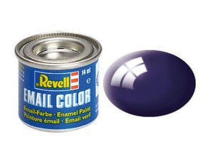 Revell Nachtblau, glänzend RAL 5022, 14-ml-Dose, Teil/Zubehör für Modelle im Maßstab Farbe