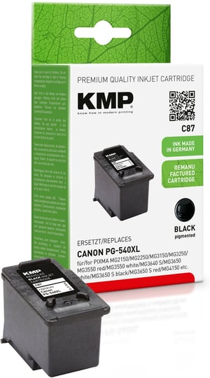 KMP C87 nabój z tuszem 1 szt. Czarny