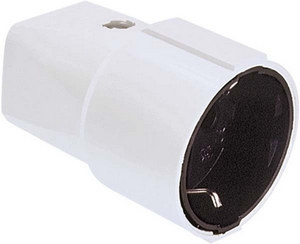 Bachmann 912.270 Type F Electric Power Plug, White