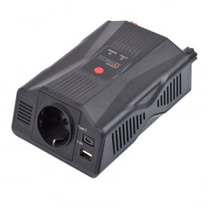 Technaxx TE24 adapter zasilający/ inwentor Automatyczna 300 W Czarny