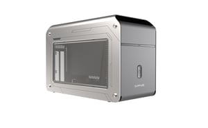 Sapphire GearBox 500 Thunderbolt 3 PULSE RX 6600 XT eGFX Solution Radeon RX 6600 XT Silver 1