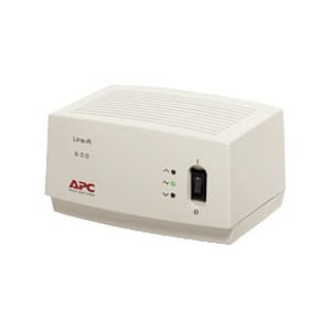 APC LE600I Spannungsregler, 4 x 230-V-Netzanschluss, Beige, Grau
