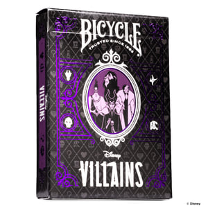 Bicycle Disney Villains karta do gry 56 szt.