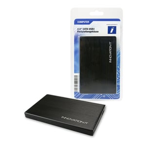 Innovation IT 3 800388 COMPUTER obudowa do dysków twardych Obudowa HDD/SSD Czarny 2.5"