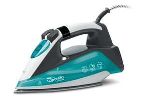Polti Vaporella Quick & Slide QS220 Dampfbügeleisen mit Aluminiumsohle, 2400 W, grün, weiß