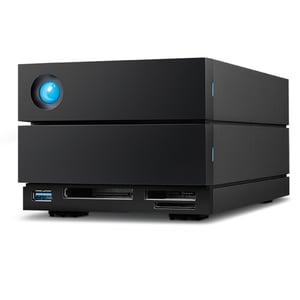 LaCie 2big Dock hårddiskarray 48 TB Desktop Svart