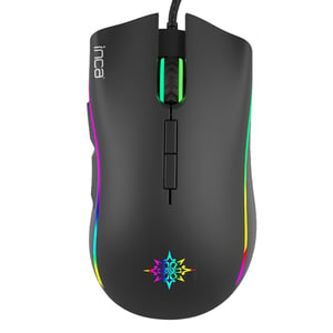 Inca IMG-349 myszka Gaming Po prawej stronie USB Optyczny 6400 DPI