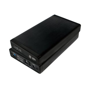 LogiLink UA0284 Hard Drive Enclosure, Black, 3.5"