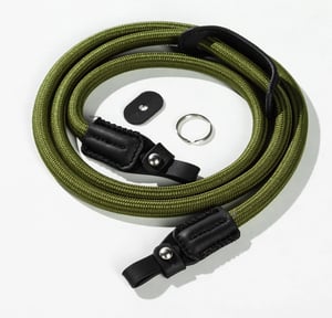 SmallRig 5056 pasek Aparat cyfrowy Skóra prawdziwa, Nylon Zielony